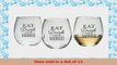 Kate Aspen Eat Drink and be Married Stemless Wine Glass 9Ounce Set of 12 405029ec