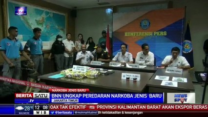 BNN Ungkap Peredaran Narkoba Jenis Baru