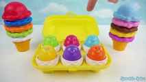 Peek N Peep Surprise Eggs Kidoozie Preschool Toys Nursery Toy Videos LEARN COLORS Juguetes para Bebé