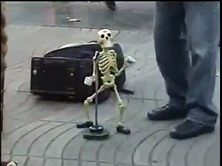 Amazing SCALLETON Puppet art