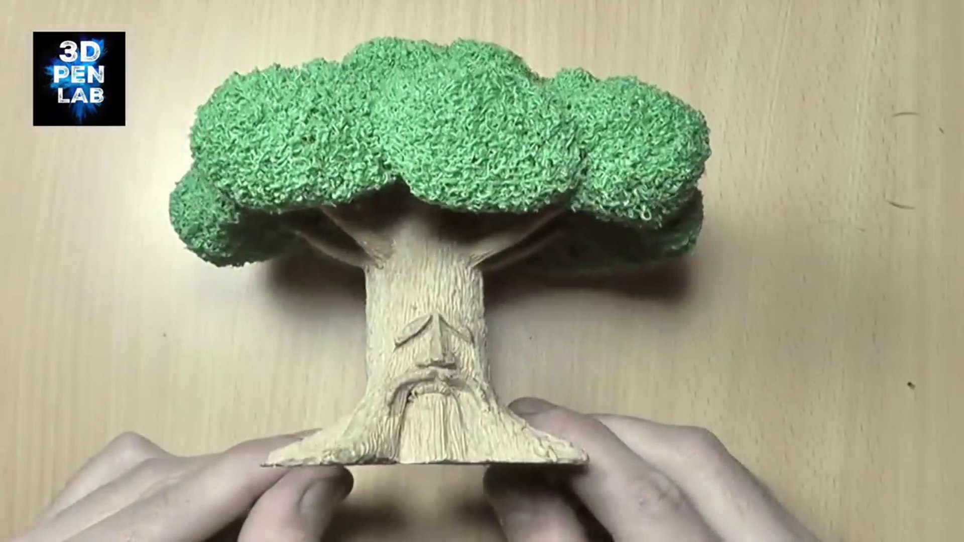Cet arbre est créé avec un stylo 3D seulement ! - Vidéo Dailymotion