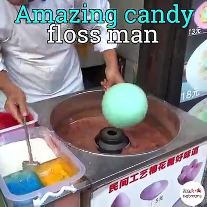Amazing Candy Floss Man