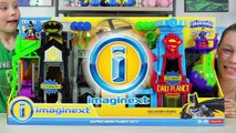 Batman & Superman Superhero Toys Imaginext Super Hero Flight City Fisher-Price Kinder Playtime-NbMatimUFTI