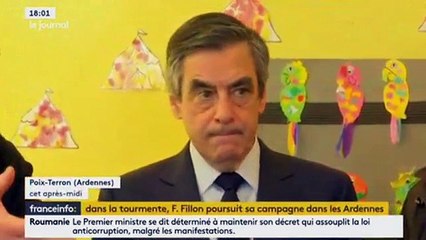 François Fillon se fait insulter dans les Ardennes