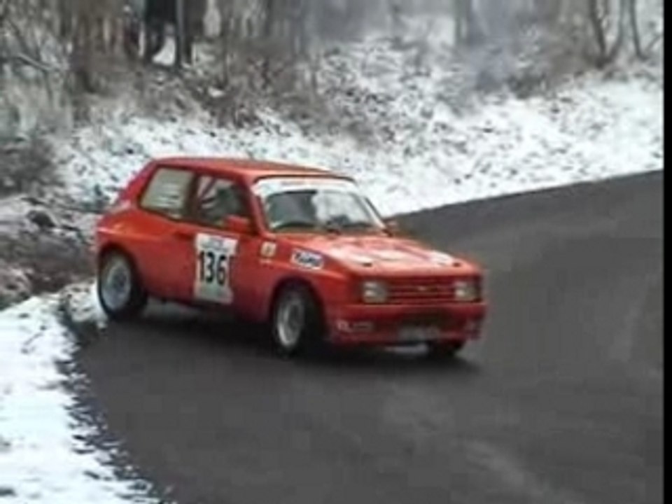 Sortie de route rallye baldomérien 2006
