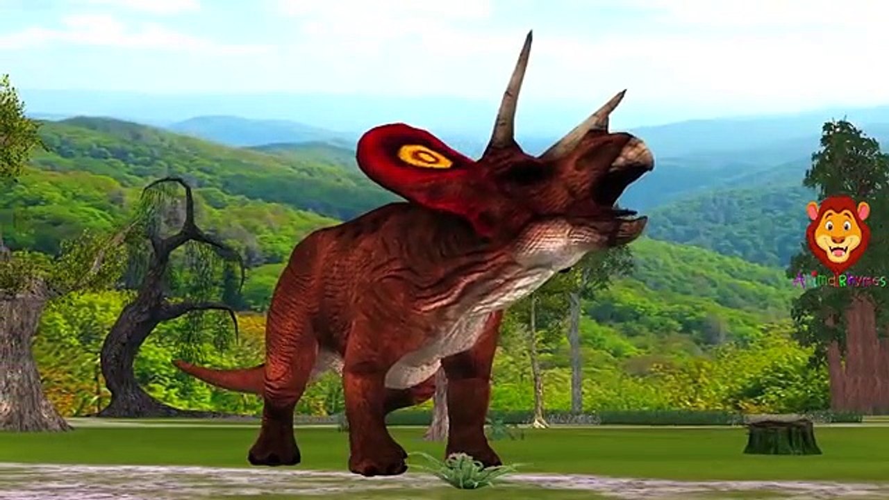 Dinosaurs Names For Children | learn Dinosaurs Names And Sounds For Kids By Animals Rhymes