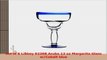 Libbey 92308 Aruba 12 oz Margarita Glass wCobalt blue SET OF 6 w HHS Party Picks 11973df4