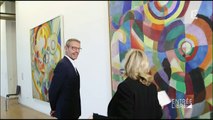 Visite de Pompidou avec Lambert Wilson