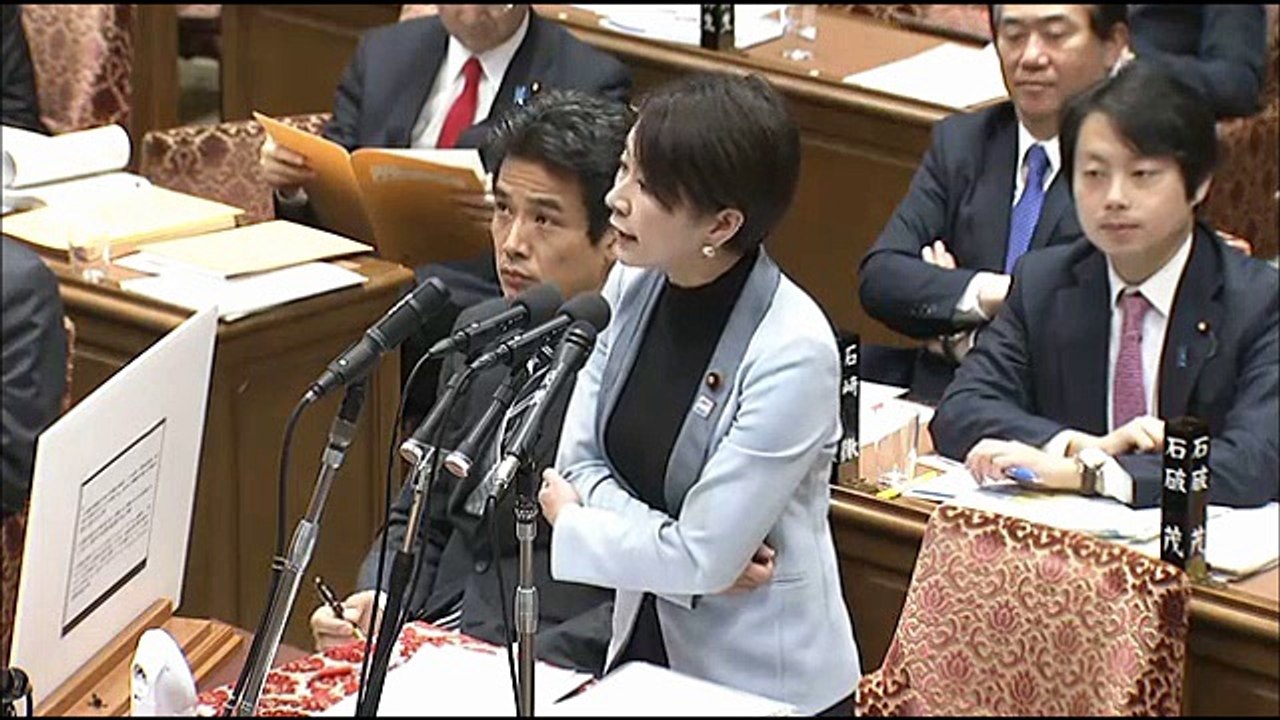 穴質疑　山尾志桜里（民進党）【国会中継 衆議院 予算委員会】平成29年2月3日