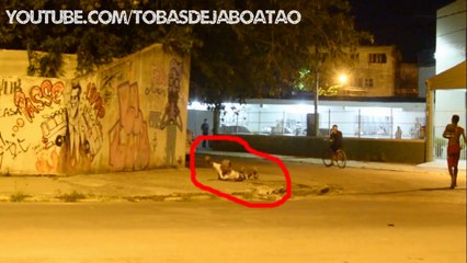 QUE SUSTO - SIMULANDO TIRO