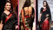 Preity Zinta Desi Look - Backless Blouse | Lakme Fashion Week 2017 | Day 2