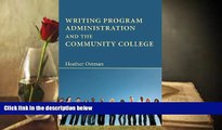 PDF  Writing Program Administration and the Community College For Ipad