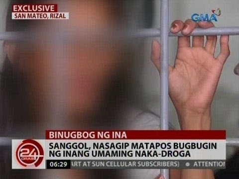 24 Oras: Sanggol, nasagip matapos bugbugin ng inang umaming nakadroga
