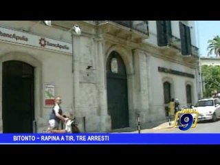 Bitonto  | Rapina a tir, tre arresti