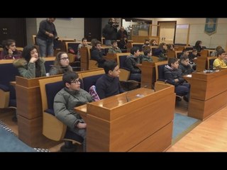 Mugnano del Cardinale (AV) - Gli studenti del "Manzoni" visitano Consiglio Regionale (02.02.17)