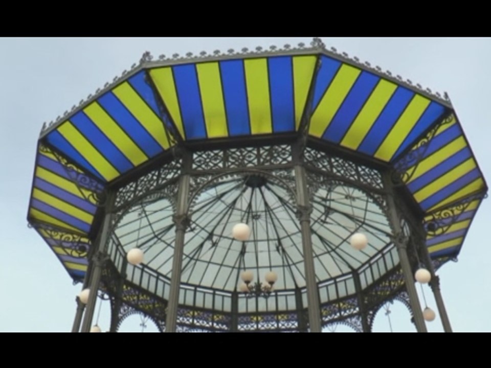 Napoli - Villa Comunale, inaugurata Cassa Armonica ma c'è ancora degrado (02.02.17)