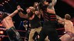 Roman Reigns Vs Brock Lesnar Vs Seth Rollins Vs Braun Strowman Vs Kevin Owens & Chris Jericho At WWE Raw