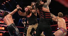 Roman Reigns Vs Brock Lesnar Vs Seth Rollins Vs Braun Strowman Vs Kevin Owens & Chris Jericho At WWE Raw