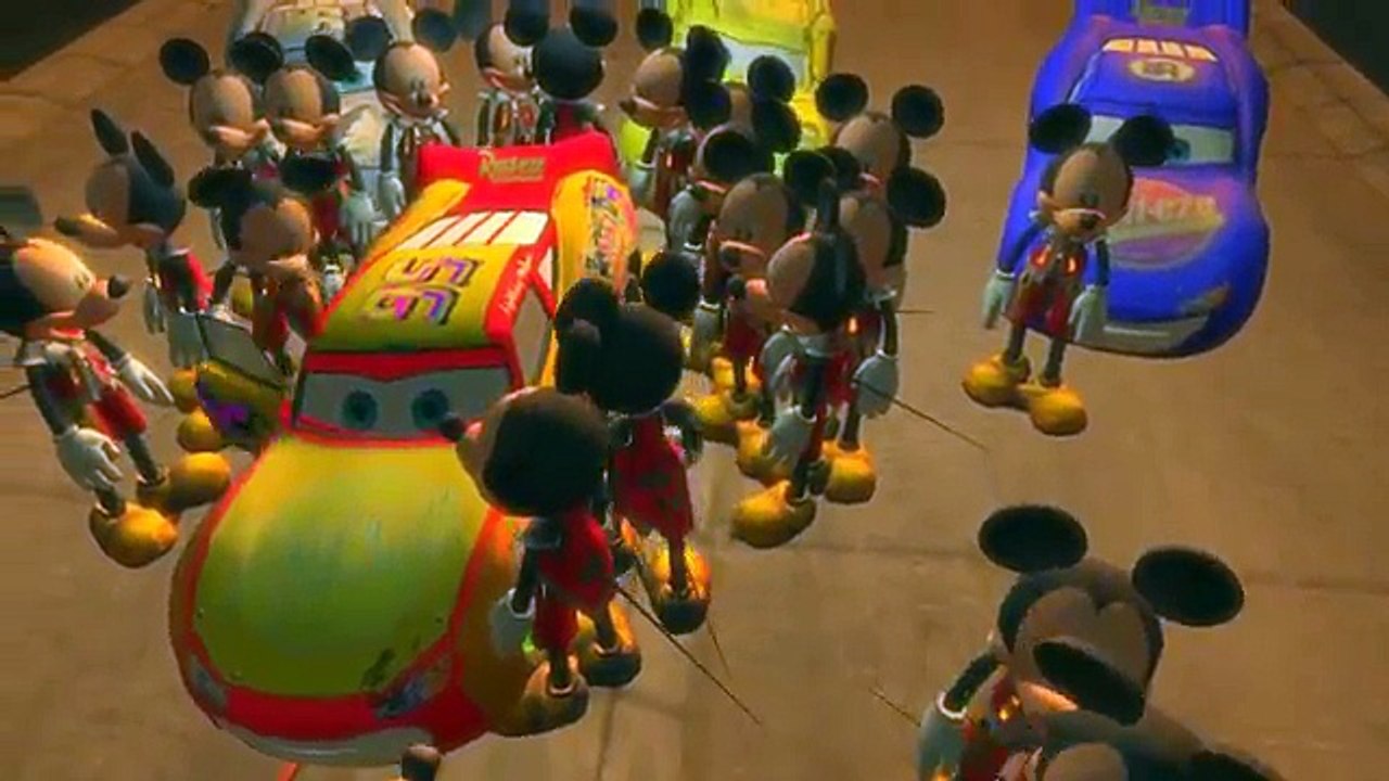 Nursery Rhymes Mickey Mouse Lightning McQueen & Disney Pixar Cars Colors Children Songs with Action