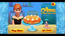Frozen Anna Cooking Cheesecake - Cooking Games For Girls - Frozen Games