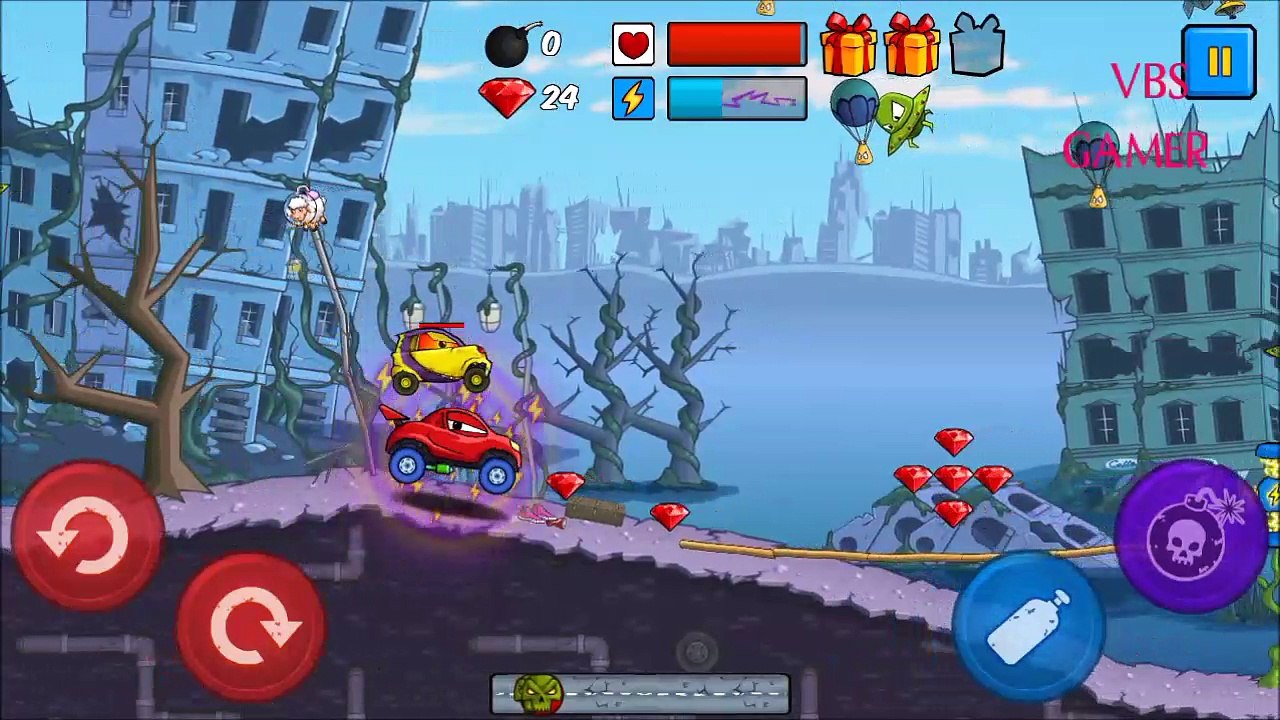 Monster Car Stunt Review Android Gameplay