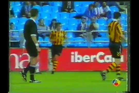 28.09.1995 - 1995-1996 UEFA Cup Winners' Cup 1st Round 2nd Leg Real Zaragoza 3-1 Inter Slovnaft Bratislava