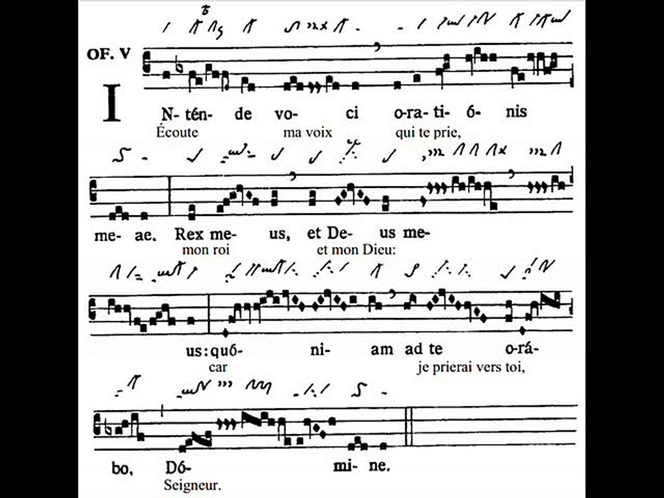 Offertorium Intende voci, Dominica VII TpA (7 TO)