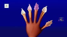 Cone ice Cream Cartoon Finger Family Nursery Rhymes For Children Finger Family Music
