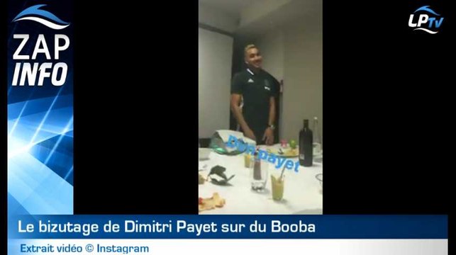Zap : le bizutage de Dimitri Payet !