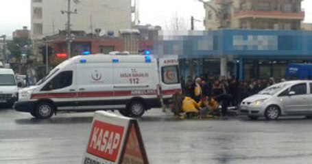 Yolun Karşısına Geçmeye Çalışan Yayaya Hızla Gelen Kamyonet Çarptı