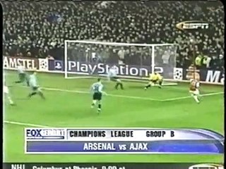 18.02.2003 - 2002-2003 UEFA Champions League 2nd Group Round Group B Matchday 3 Arsenal 1-1 AFC Ajax