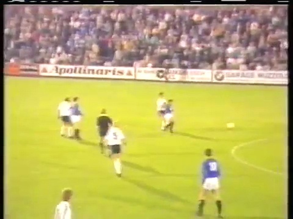 30.09.1987 - 1987-1988 European Champion Clubs' Cup 1st Round 2nd Leg Jeunesse Esch 1-0 Aarhus GF