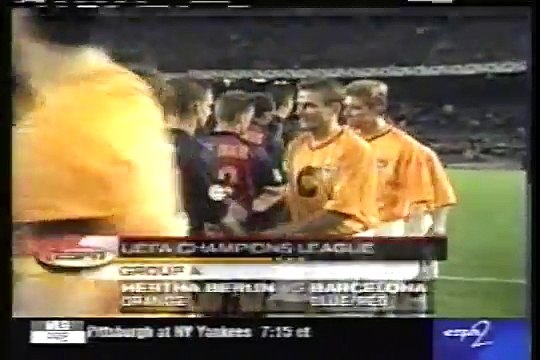 15.03.2000 - 1999-2000 UEFA Champions League 2nd Group Round Group A Matchday 5 Barcelona 3-1 Hertha BSC Berlin