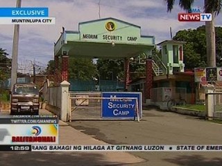 BT: Ilang kontrabando, nasabat sa medium security compound ng Bilibid