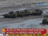 UB: Military live firing exercise, idinaos bilang bahagi ng PHIBLEX
