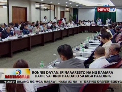 Ronnie Dayan, ipinaaresto na ng Kamara dahil sa hindi pagdalo sa mga pagdinig