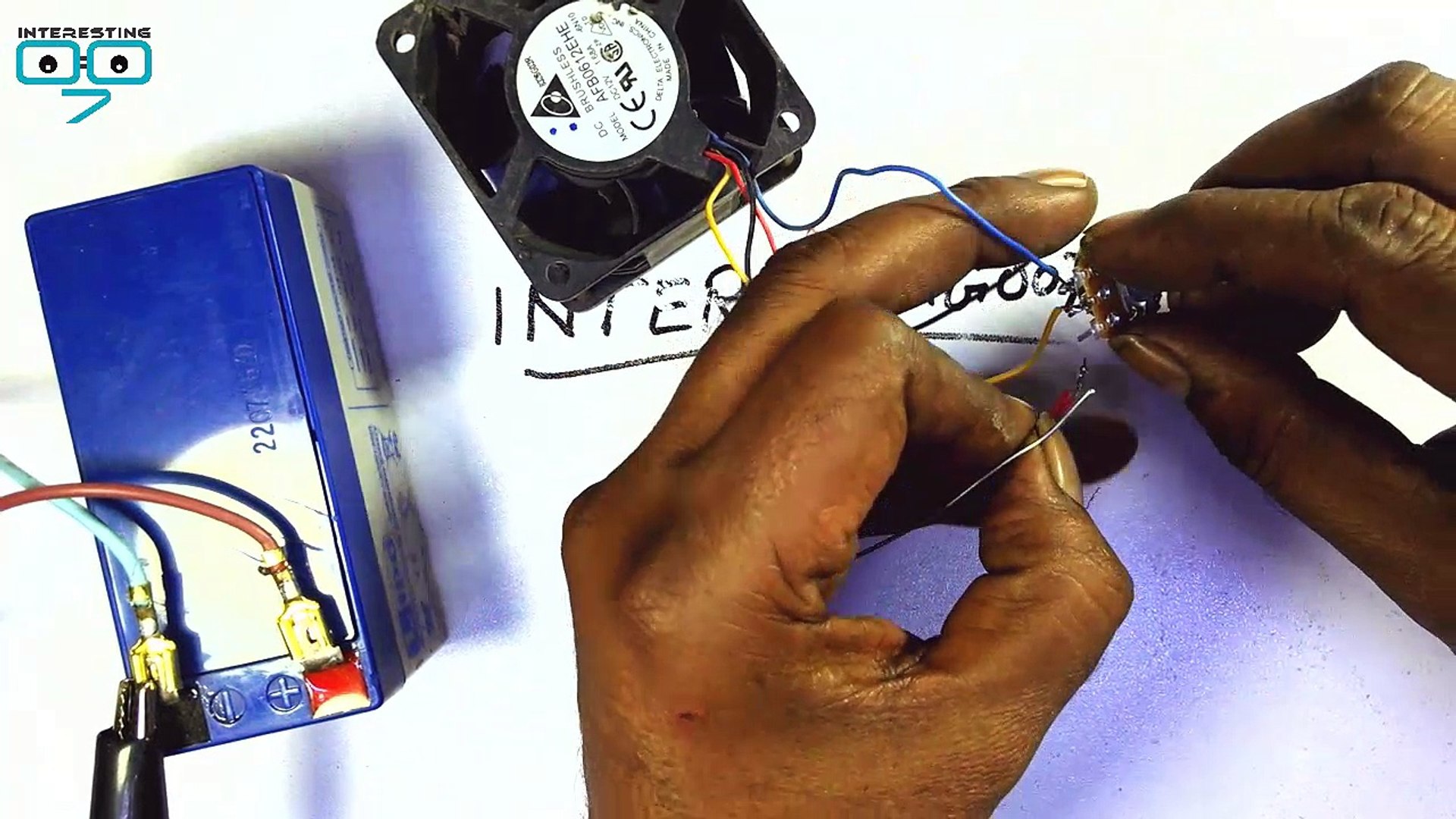 ⁣how to DC fan speed control