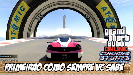 GTA V - Monthly Stunt Race - Primeiro pra não perder o costume