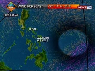 QRT: Weather update as of 5:53 p.m. (Oct. 11, 2016)