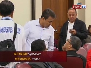 Rep. Barbers at Rep. Pichay, nagkapikunan sa gitna ng mainit na debate