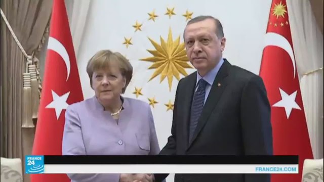 ميركل وأردوغان..لقاء في إطار من التوتر