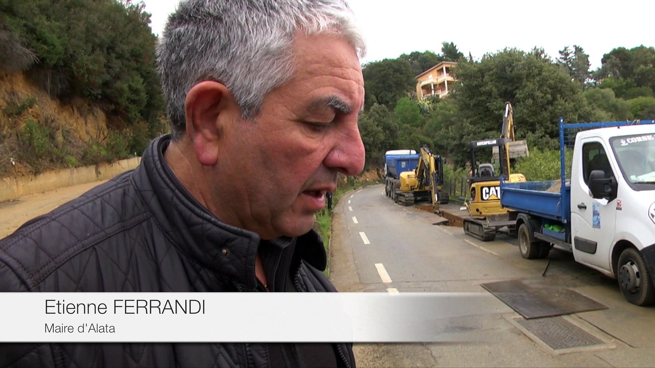 In cor' di paese à Alata : travaux sur la commune
