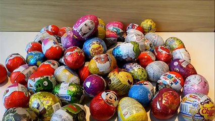 150 Surprise Eggs from Disney, Pokemon, TMNT, Minions, Angry Birds Chupa Chups