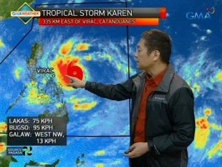 UB: Weather update as of 5:50 a.m. (Oct. 14, 2016)