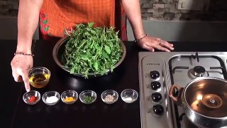 Bathua Bhujia recipe - Bathue Ki Sabji - Sauteed bathua