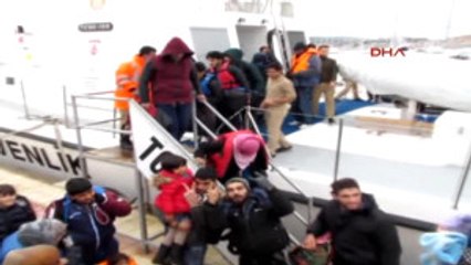 Çeşme Açıklarında 62 Mülteci Yakalandı