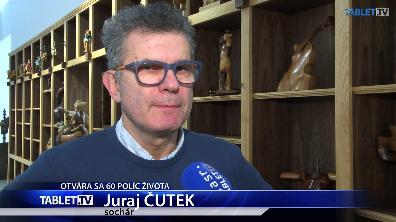 V Danubiane si môžete pozrieť 60 políc Juraja Čuteka