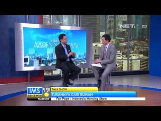 IMS - Talkshow tentang properti bersama pengamat properti Ali Tranghanda