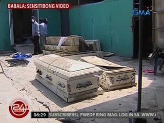 24 Oras: Aabot sa 100 bangkay na 'di tinubos ng mga kaanak, naagnas sa punerarya