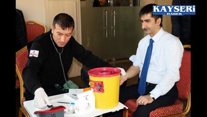 KAYSERİ OBM’DE KAN BAĞIŞI